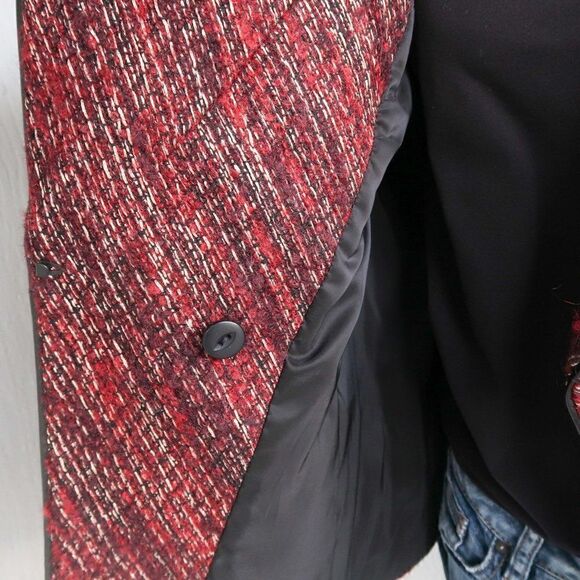 Classiques Entier Larch Tweed & Leather Jacket - Picture 6 of 8